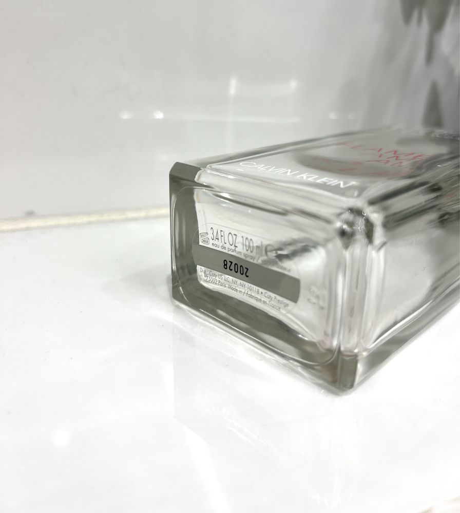 Calvin Klein Eternity flame perfumy pusta butelka flakon ck 100ml