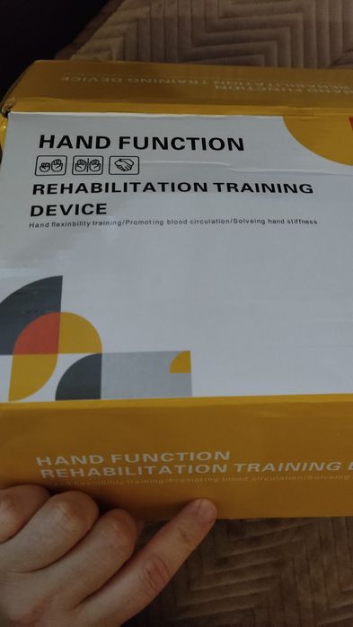 Rękawica rehabilitacyjna r.XL prawa, praktycznie nowa