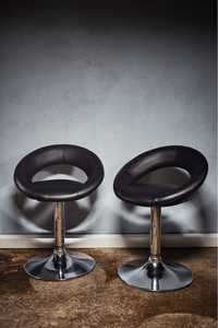 2x nowoczesne krzesło, miękkie siedzisko, komplet, para