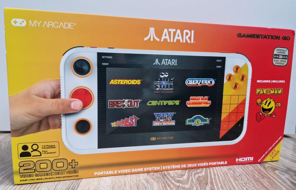 Konsola ATARI GAMESTATION GO - nowa, okazja