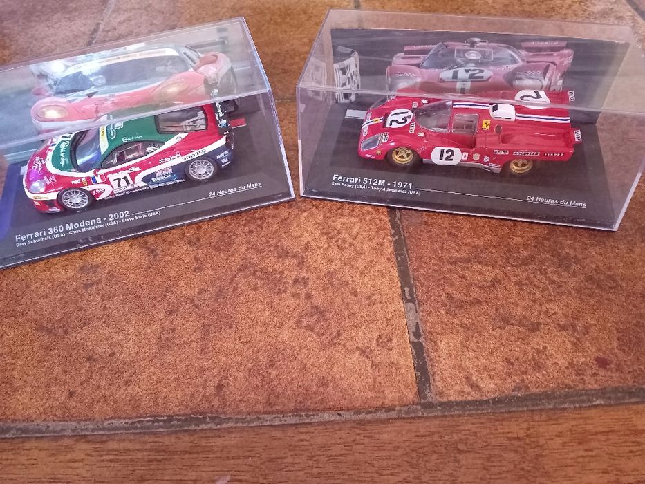 Miniaturas Ferrari 360 Modena + Ferrari 512M