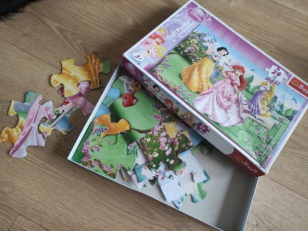 Puzzle Disney Princess Maxi 24 , Trefl mega duże