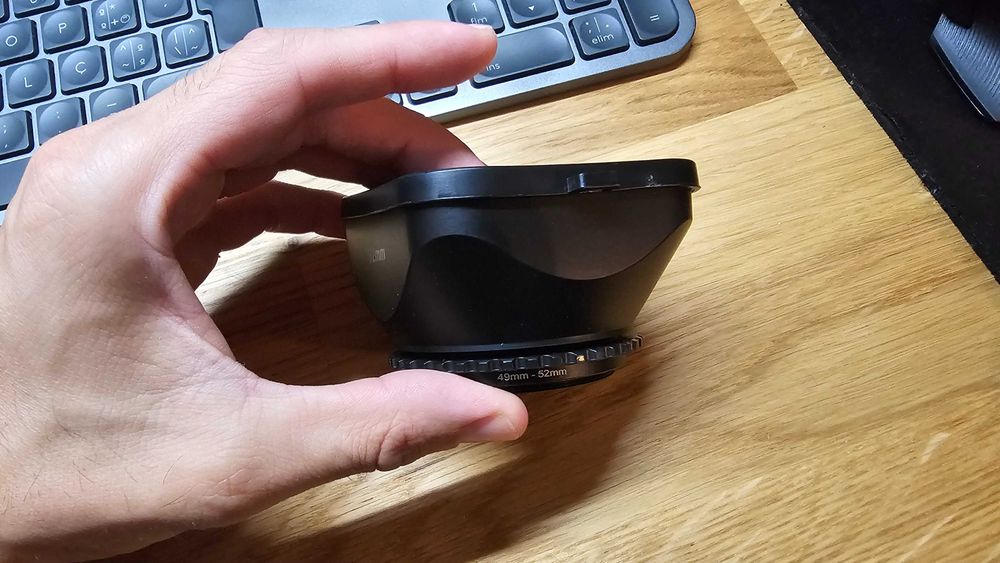 Parasol Quadrado de 52mm com Rosca e Tampa