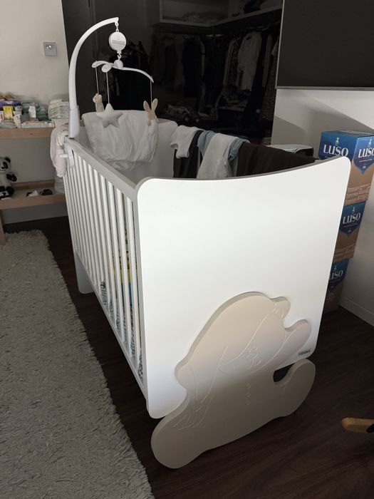 Cama de grades bebe TRAMA nova