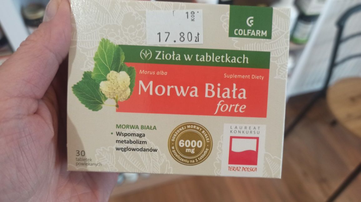 Morwa biała Forte - 30 tabletek