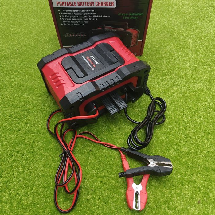 аккумуляторное зарядное устройство Foxsur FPT-200 12V-20А / 24V-10A