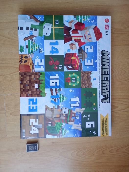 Nowy Kalendarz adwentowy Minecraft Mattel 6+