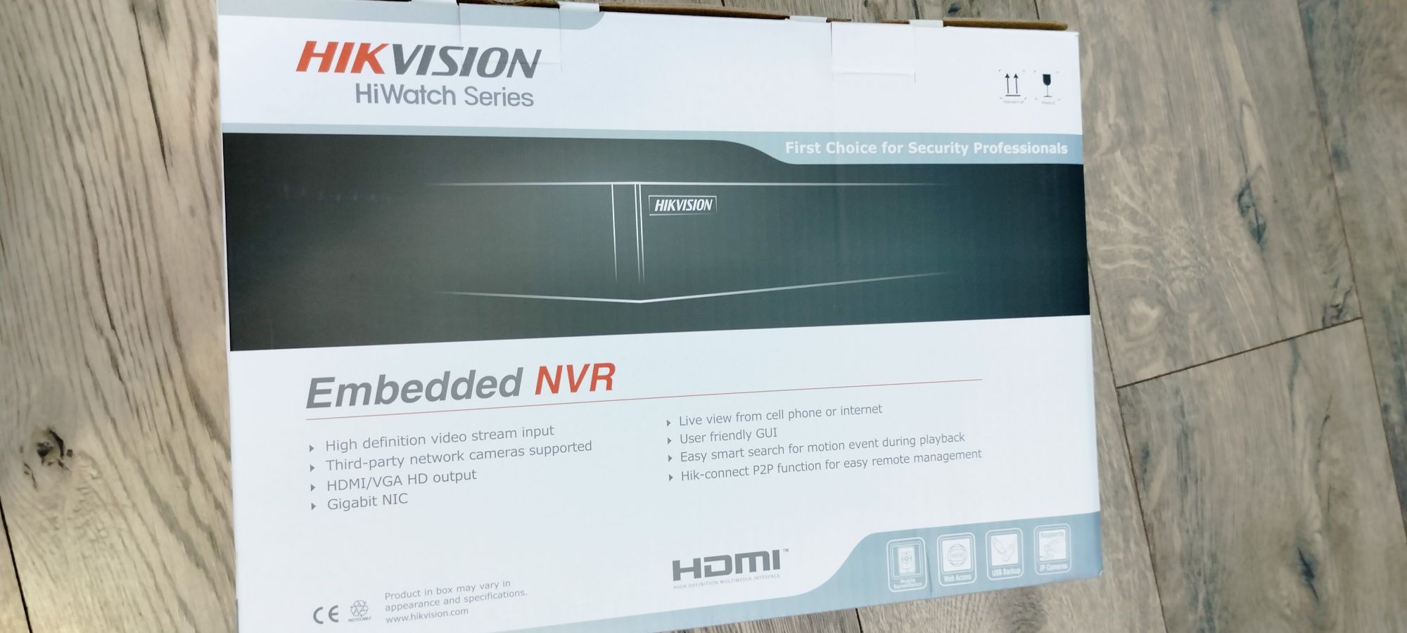Rejestrator hikvision z kamera 8 mpxmodel HWN -4104MH