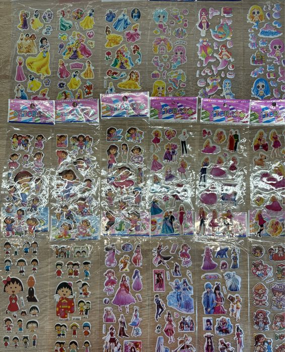 Стікери дитячі, наліпки