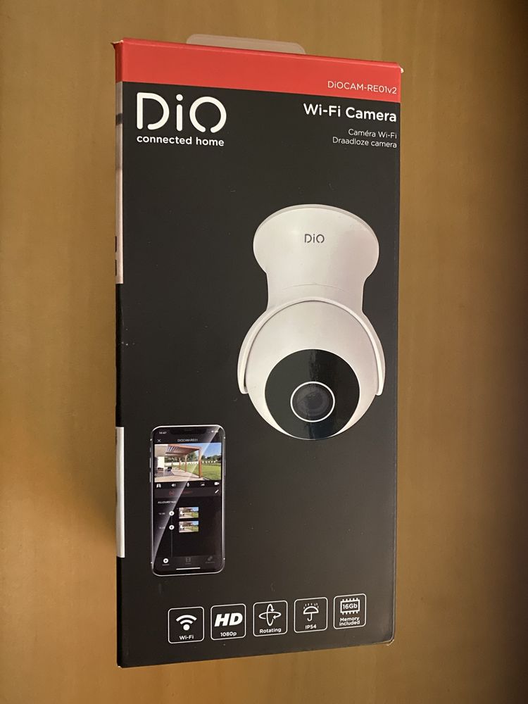 Camâra WiFi rotativa externa: Chacon DiO Wi-Fi Camera DiOCAM-RE01v2