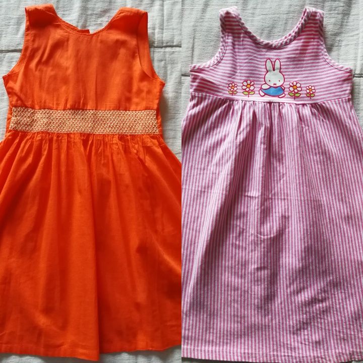 IRRESISTÍVEIS Vestidos Verão Menina 3 a 6 Anos