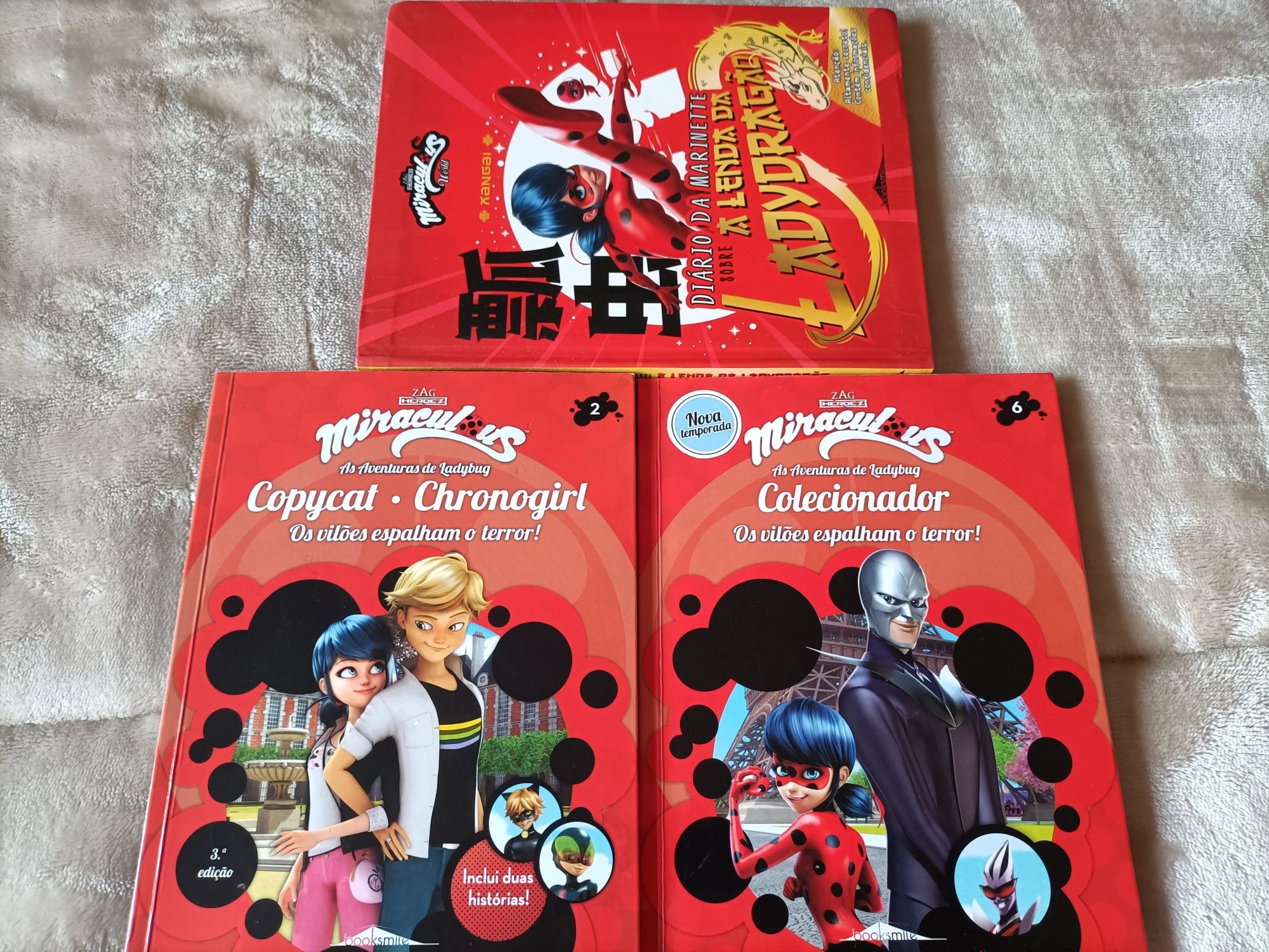 3 Livros da Ladybug