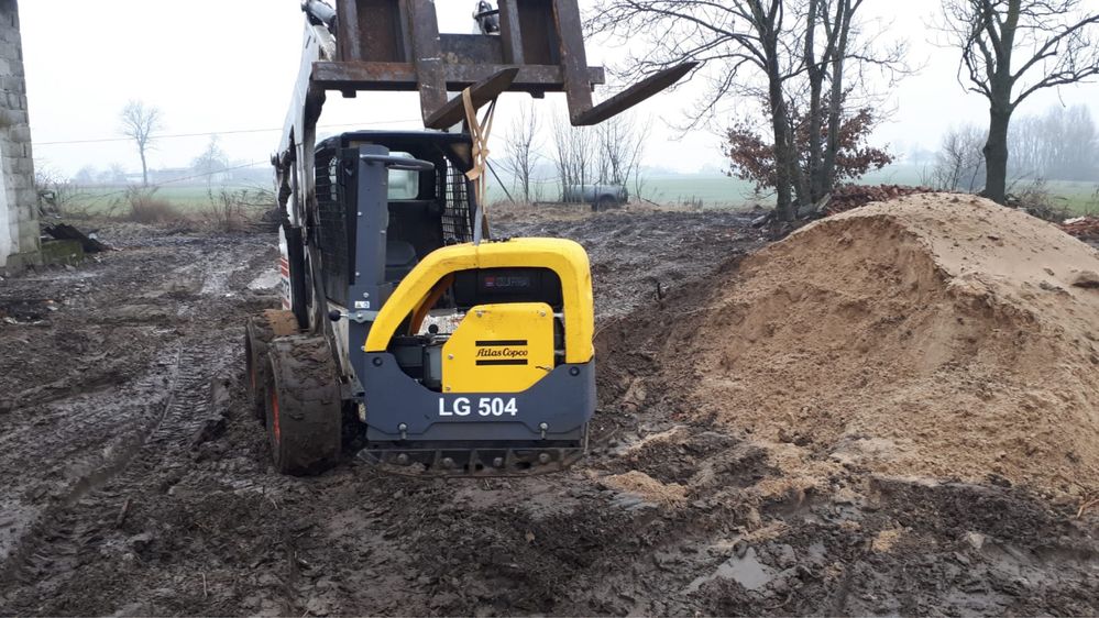 Wynajmę miniładowarka bobcat s300, manitou, minikoparka, ładowarka