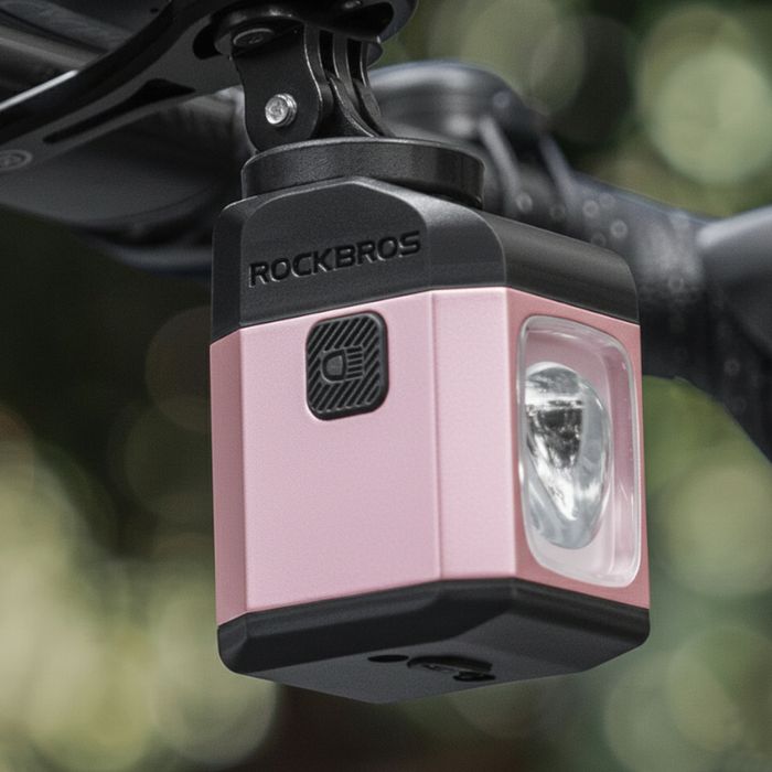 Lampka Rowerowa Przednia Z Wyświetlaczem Rockbros M8Pk 1600Lm