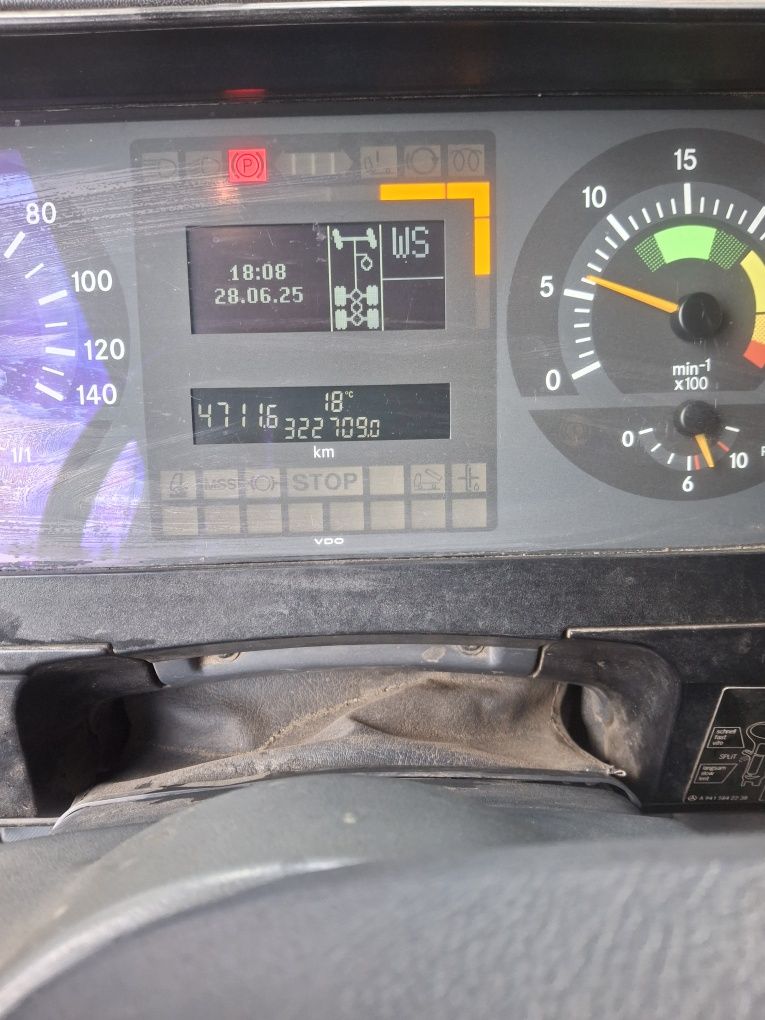 Mercedes Atego niski przebieg,zwolnica,resor,