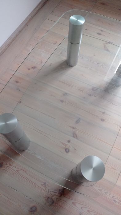 Stół szklany Ława Kler solidny piękny