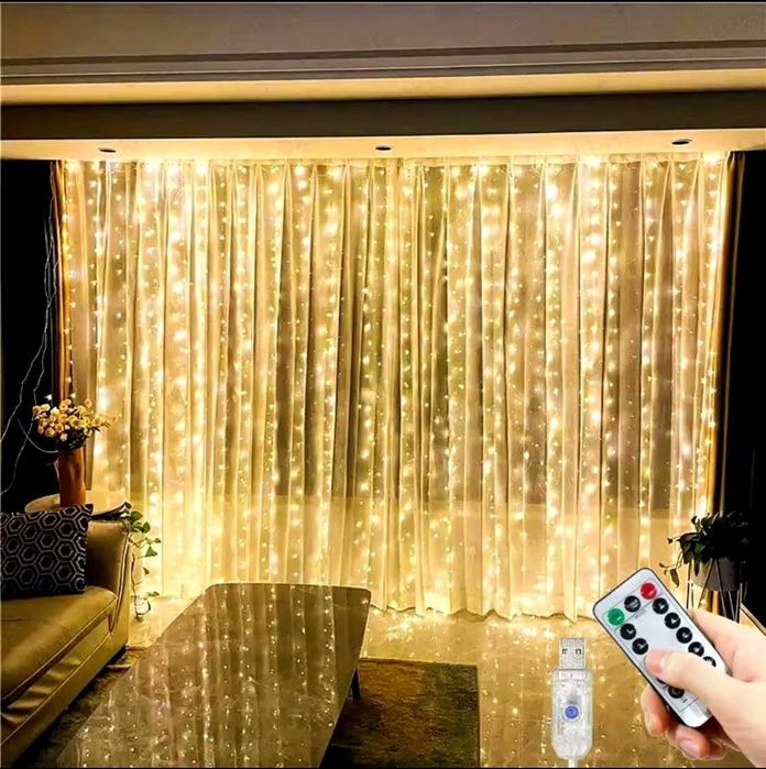 Гірлянда штора 3х2 м