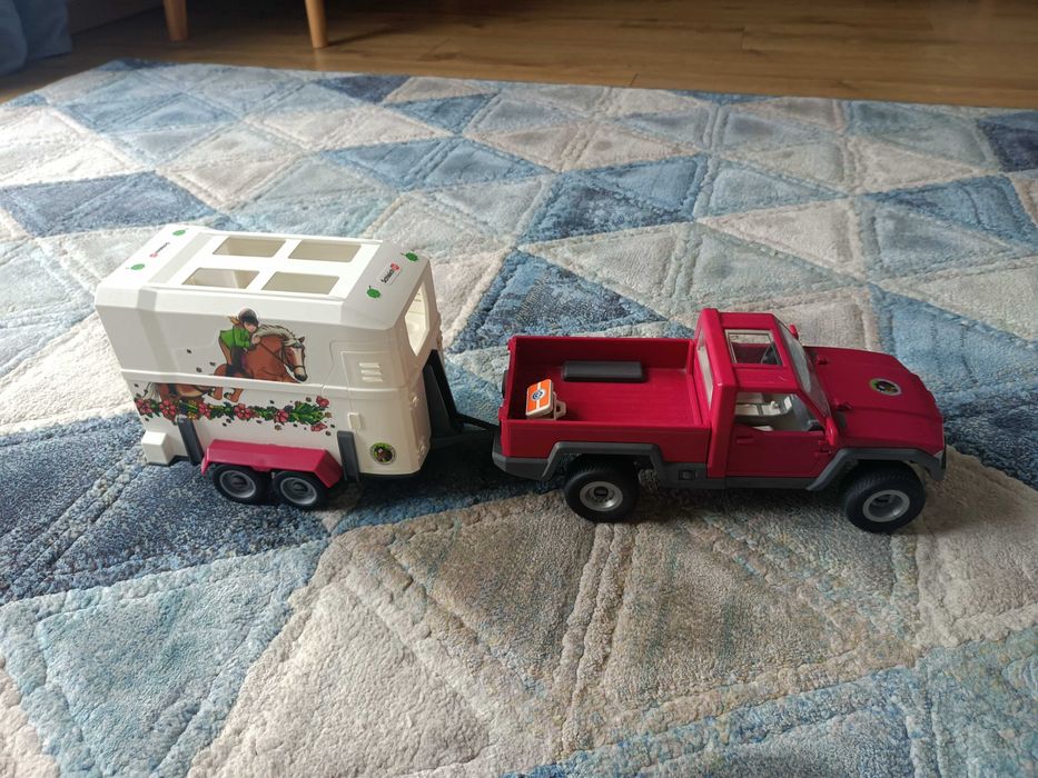 Schleich pickup i przyczepa odbiór własny