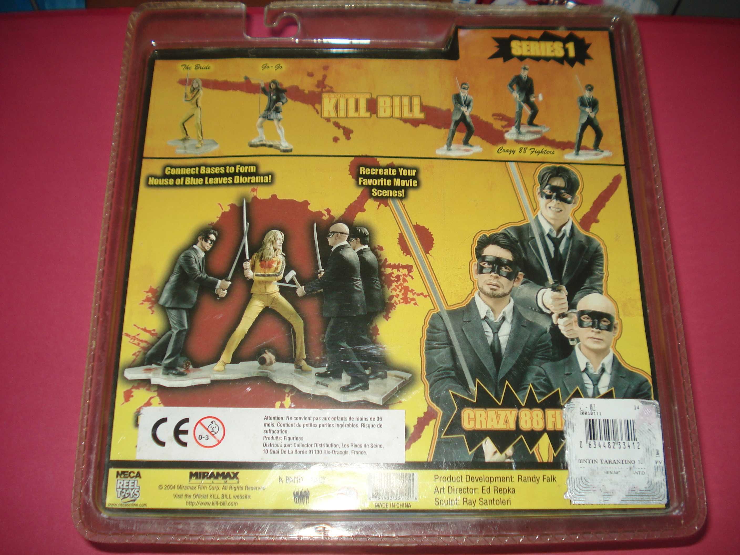 Antiga Figura Original Quentin Tarantino Kill Bill: Crazy 88 Director