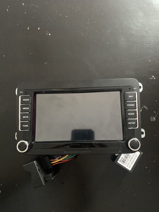 Rádio Android VW Como Novo — GPS, Bluetooth, Plug & Play