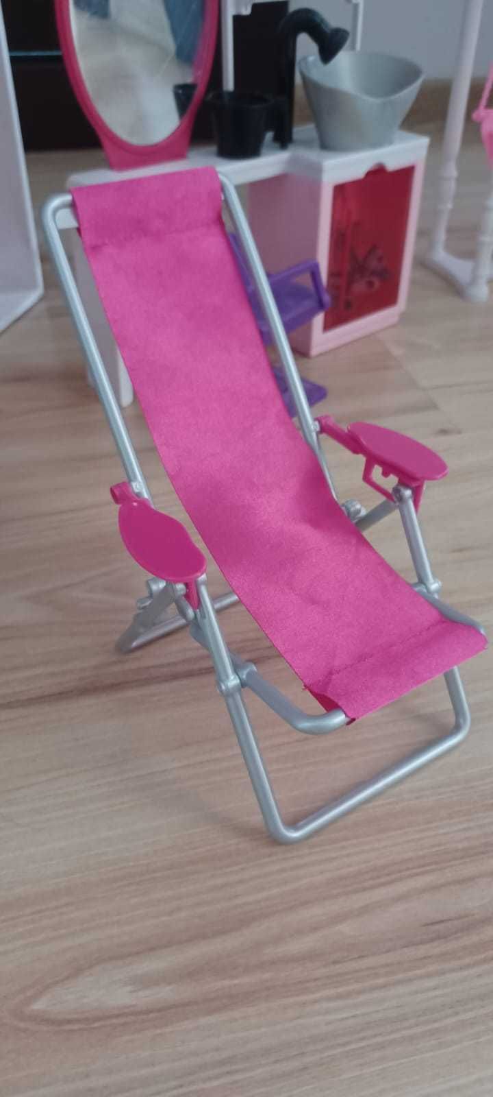 Domek dla lalek Barbie duży + dodatki