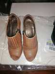 Sapato SEASIDE de Senhora n.37 cor camel em pele