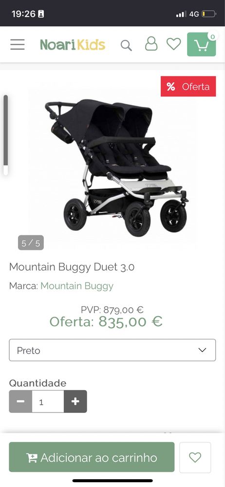 Mountain Buggy Duet