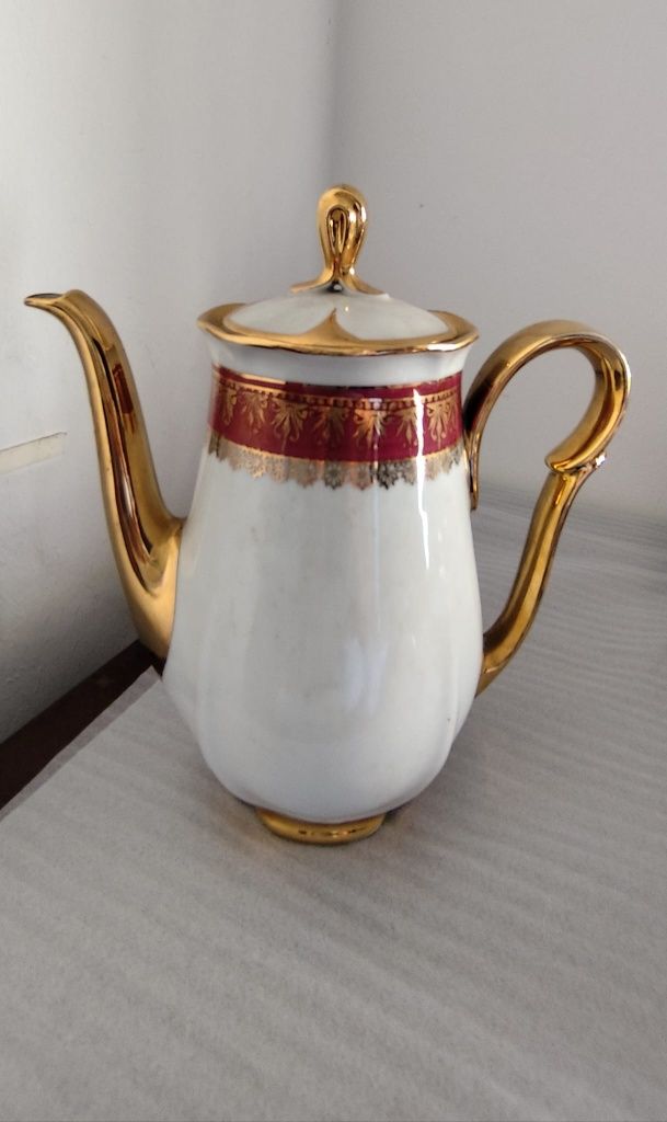 Serviço de chá e café porcelana Mauá