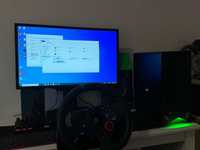 Setup Gaming + Volante G29 + Forza Horyzon 5