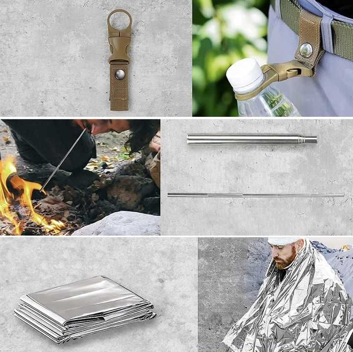 Wojskowy Survivalowy Zestaw Przeżycia Survival 32w1 i
