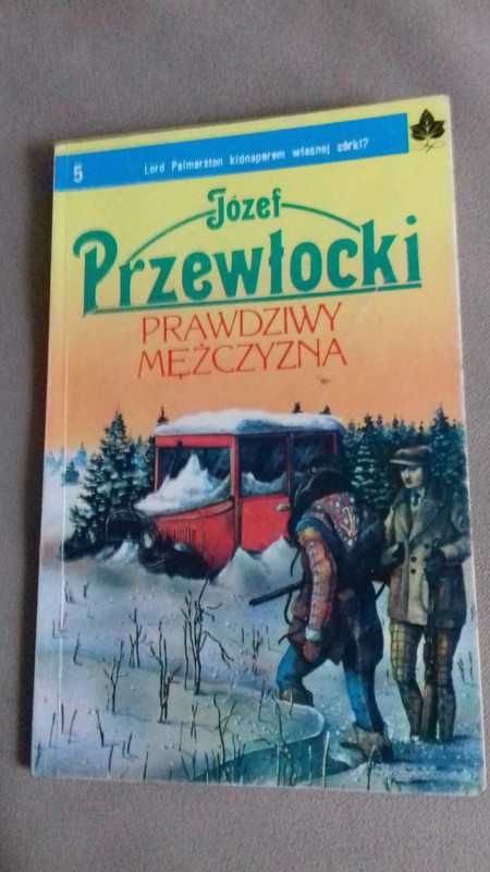 PRAWDZIWY MĘŻCZYZNA - Józef Przewłocki Powieść romans przygoda