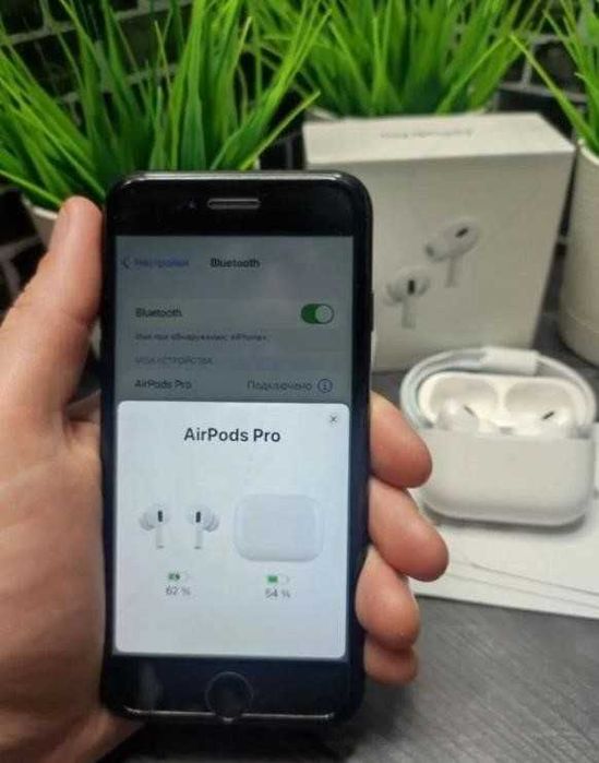 Навушники АірПодс pro Gen 2 к Lux якість 1в1 + чохол в подарунок!!
