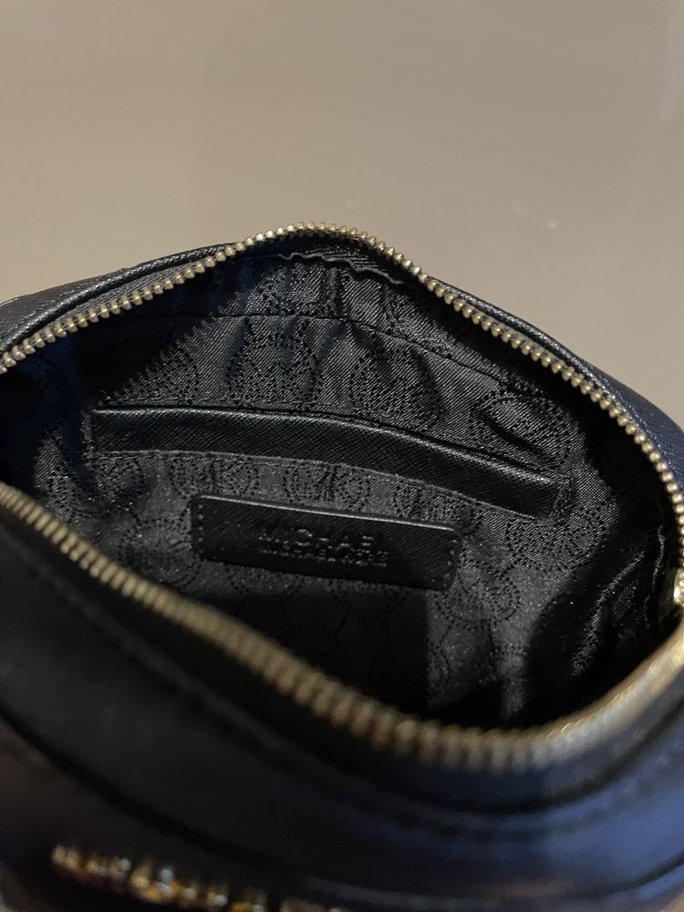 Michael Kors czarna Jet Set  Saffiano Leather Crossbody Bag