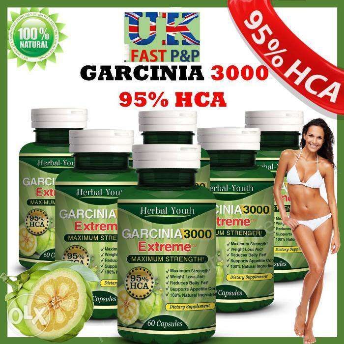 Garcinia 3000 EXTREME 95% HCA, 3000 mg., 60 капсул! Похудеть на 18 кг!