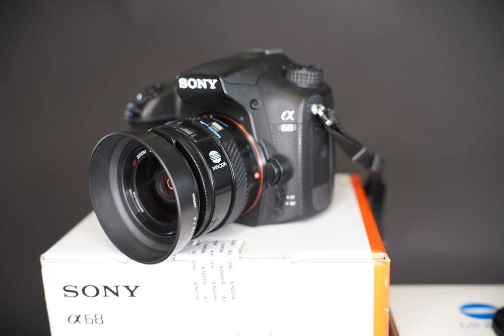 Aparat Sony Alpha α68 z bagnetem A APS-C ILCA68