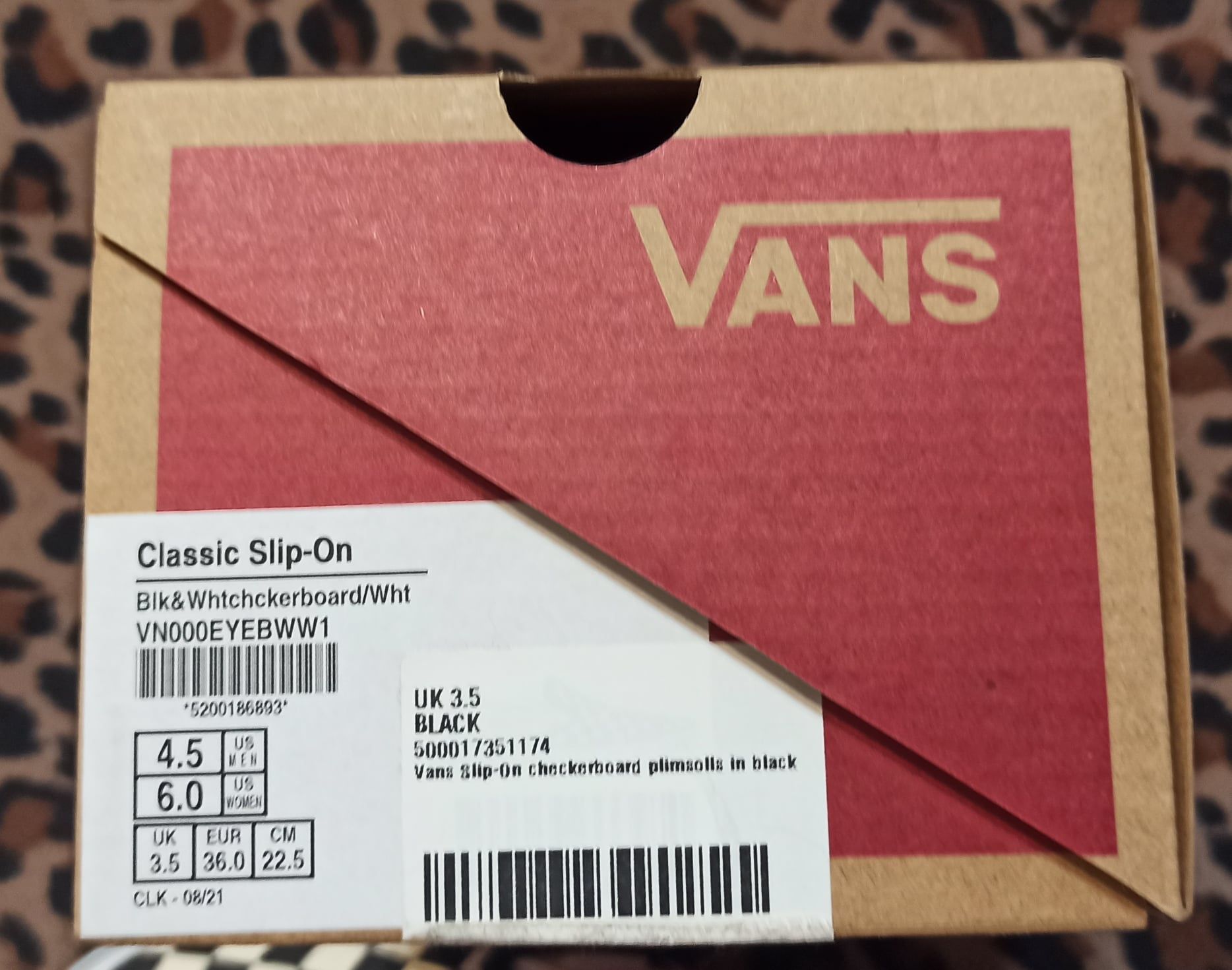 Tenisówki Vans szachownica