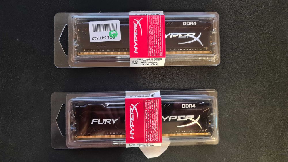 Оперативна пам'ять HyperX DDR4-2400 32Gb (2x16Gb)