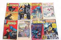 Batman komiks rocznik 1992 8 szt kpl TM-Semic