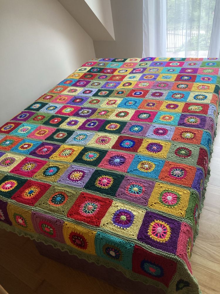 Narzuta hand made, szydelko bajkowe klimaty