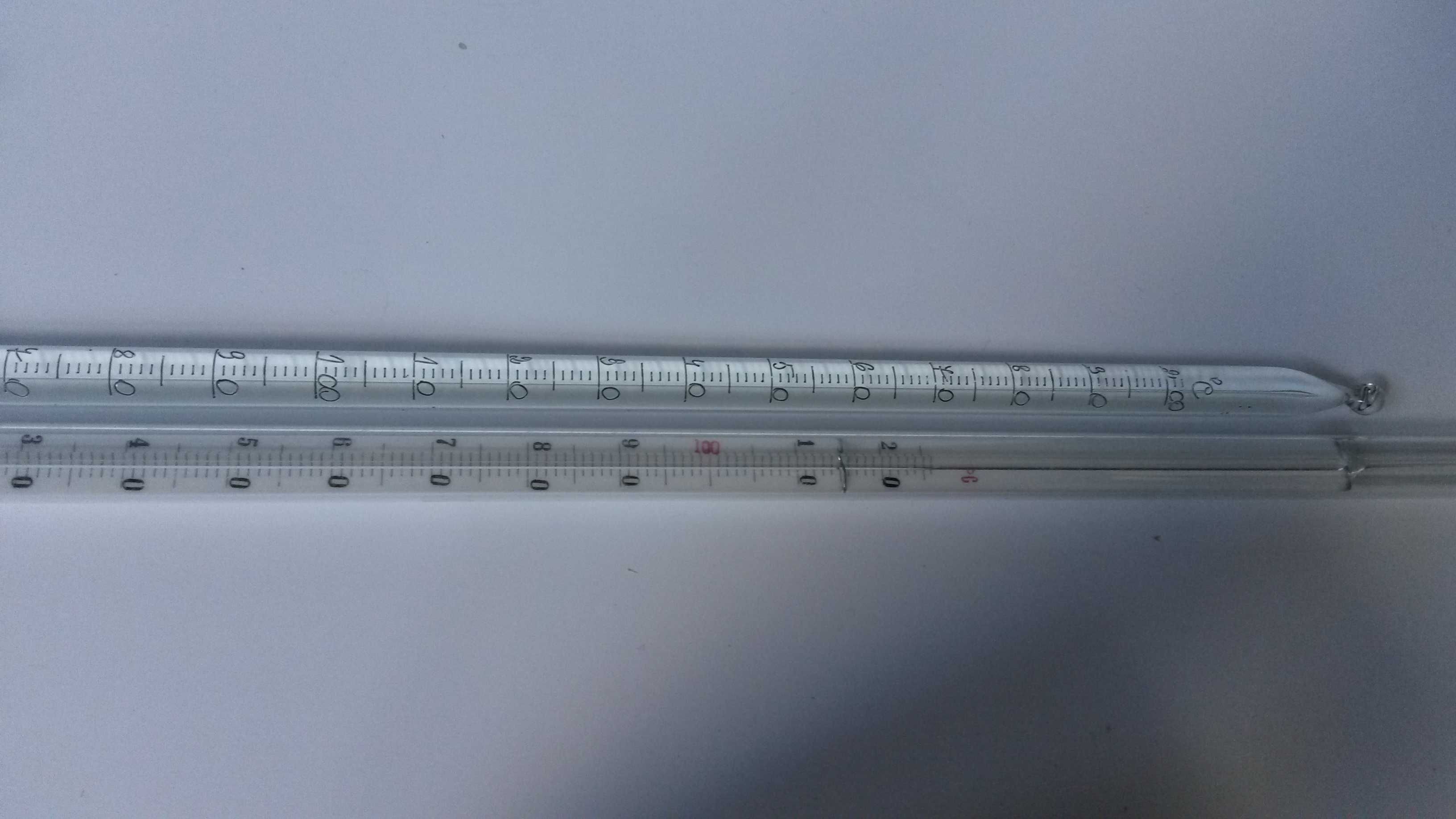 termometr laboratoryjny  do 200 stopni