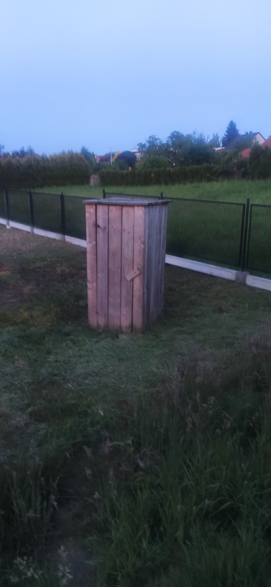 WC wychodek toaleta na budowę drewniana