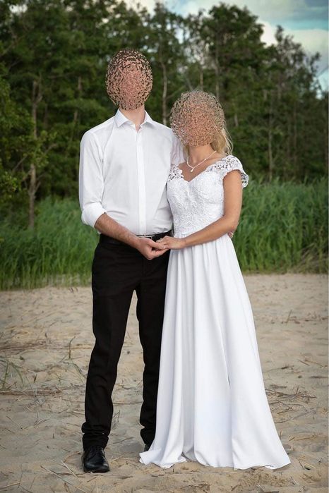 Suknia ślubna roz. 34