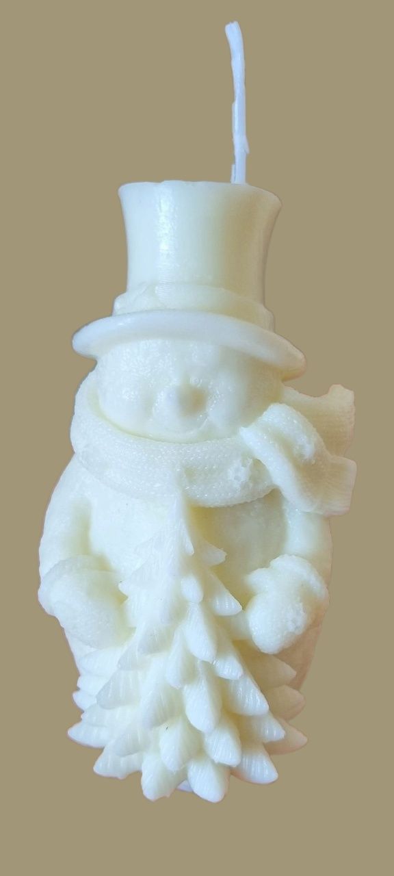 Świeca sojowa bezzapachowa