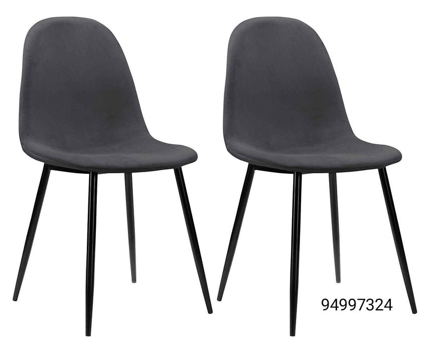 Krzesło materiał białe