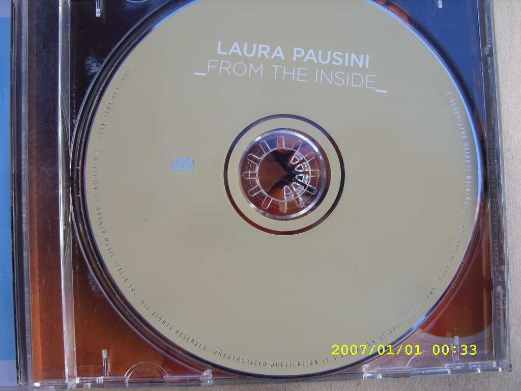 92. Plyta CD; Laura Pausini--From the inside, 2002 rok.