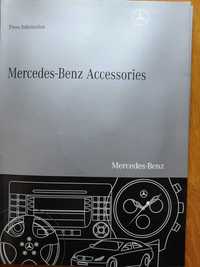 MERCEDES Akcesoria teczka prasowa + CD-Rom rok 2008