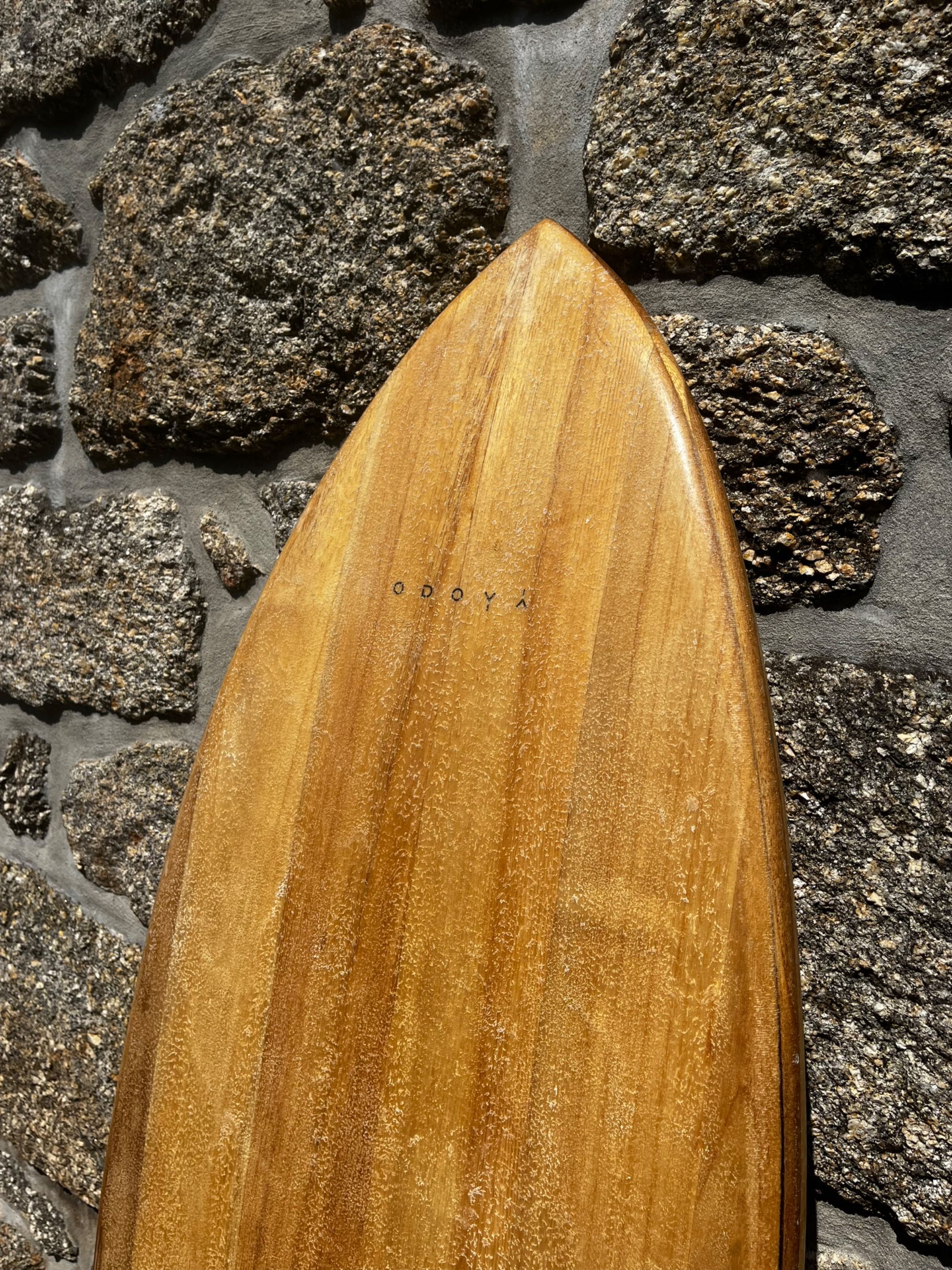 Prancha de Surf Retro Fish 5’7 (oca, de madeira Paulownia)