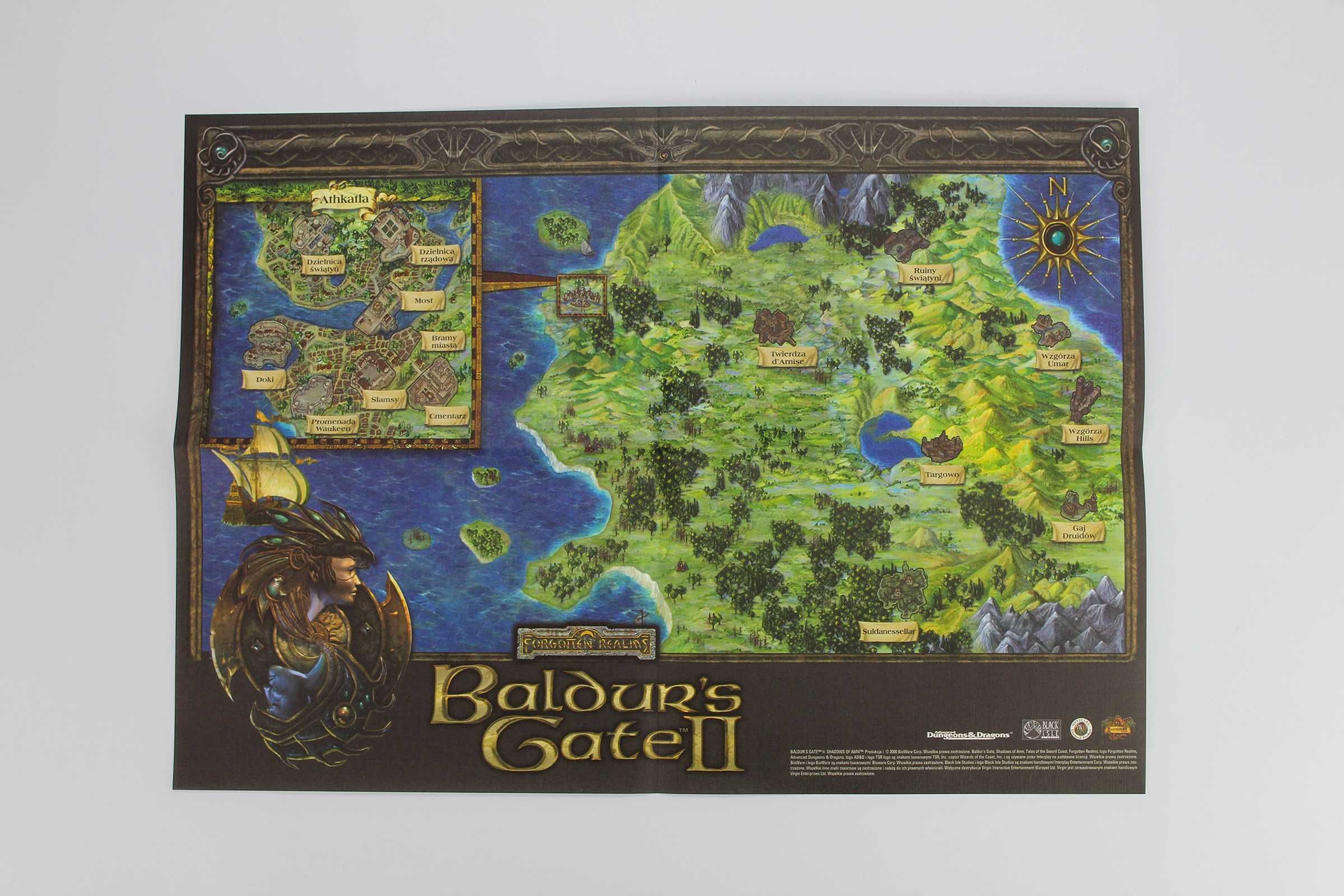 Gra Baldur's Gate II polska edycja UNIKAT