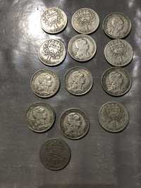 Várias moedas 1 escudo várias datas