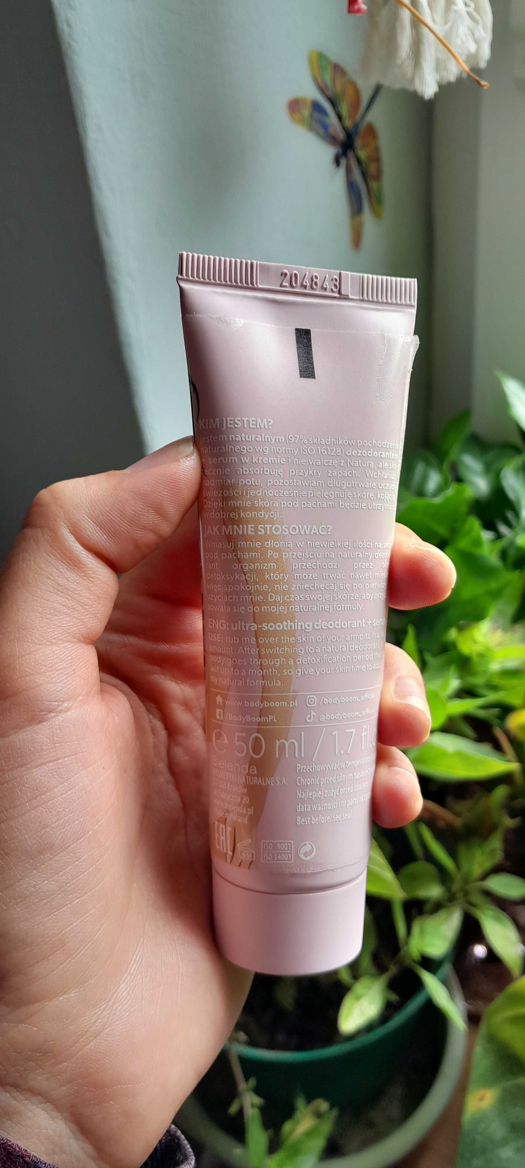 Bodyboom Skin Hype Ultrakojący Dezodorant + Serum W Kremie 50 ml